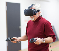 Studie mit Virtual-Reality-Technologie